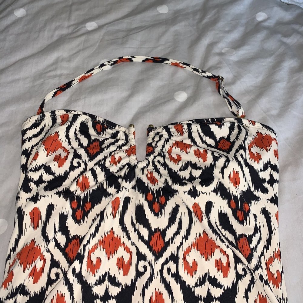 Anne Cole One-piece Convertible Ikat Swim Suit - Picture 2 of 15